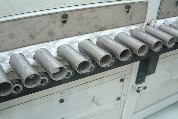 rolls enameling furnace gas fired