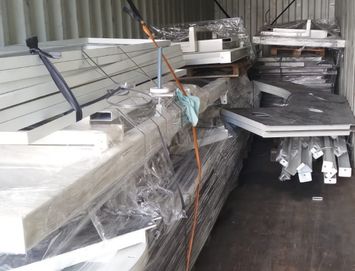 New enameling furnace leaving from our factory
