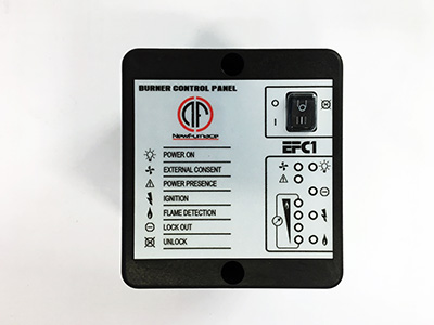 burner control flame unit