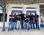 new furnace italia enameling furnace team