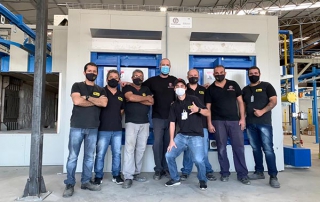 new furnace italia enameling furnace team