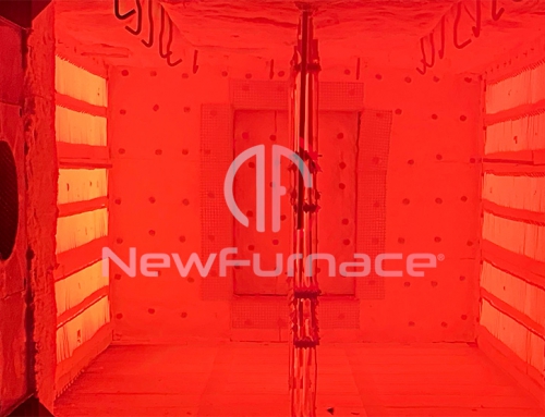 New electric enameling furnace started